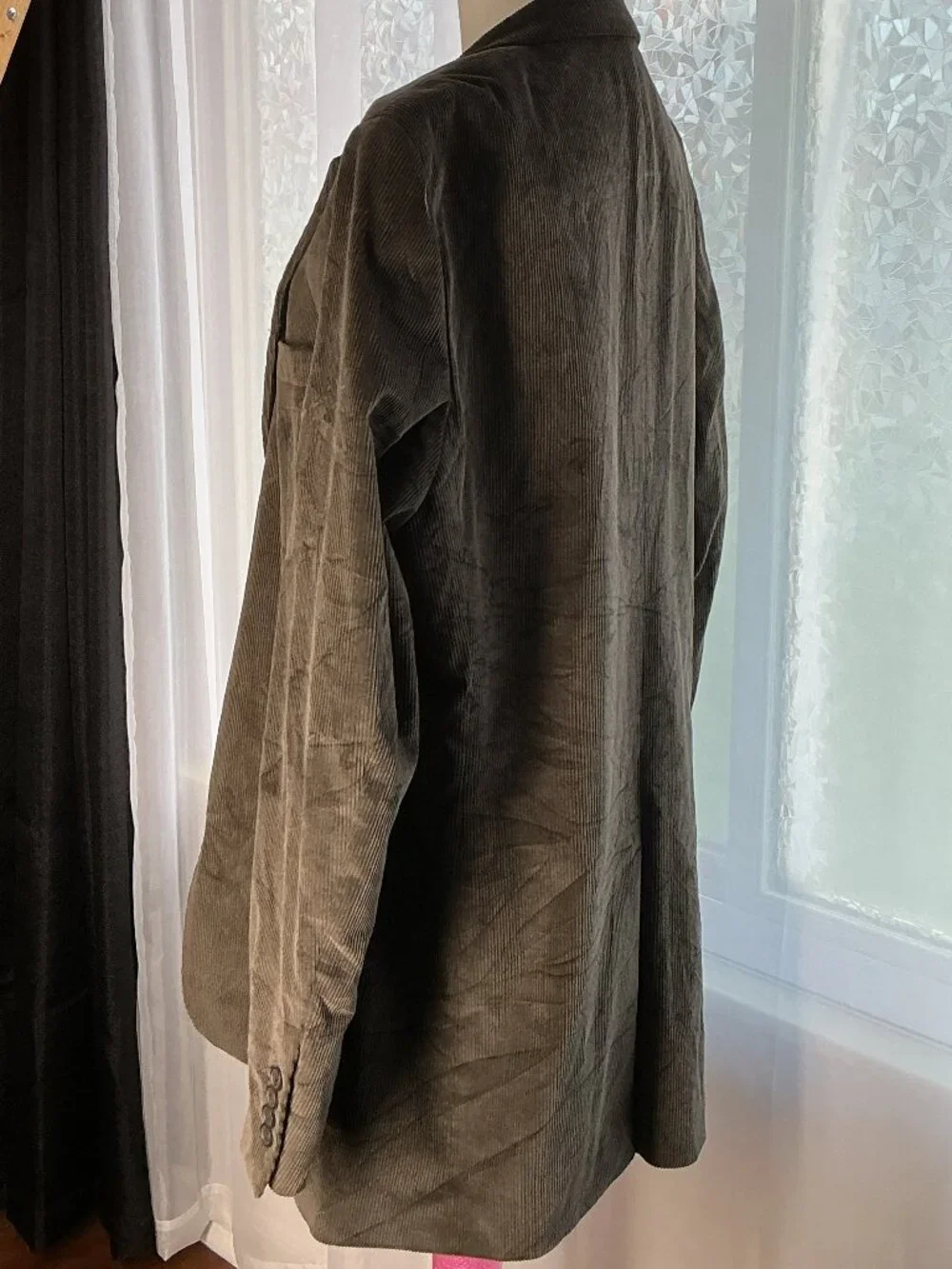 Club Room Macy’s Men’s 44L Brown Cotton Corduroy Blazer Sport Coat